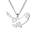 Silver Wire Eagle Pendant Silver Pendant Blue Planet Jewelry