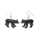 Black Bear Porcelain Earrings Porcelain Earrings Blue Planet Jewelry