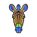 Zebra Stylized Enamel Pin - Stylized Enamel Pin - Blueplanetjewelry.com