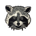 Raccoon Realistic Enamel Pin - Realistic Enamel Pin - Blueplanetjewelry.com