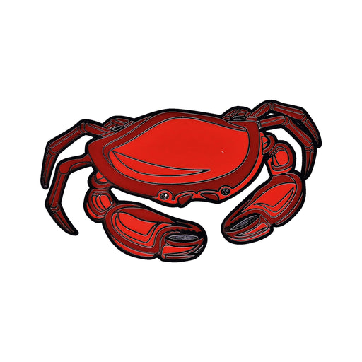 Dungeness Crab Realistic Enamel Pin - Realistic Enamel Pin - Blueplanetjewelry.com