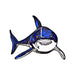 Great White Realistic Enamel Pin - Realistic Enamel Pin - Blueplanetjewelry.com