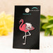 Flamingo Realistic Enamel Pin - Realistic Enamel Pin - Blueplanetjewelry.com