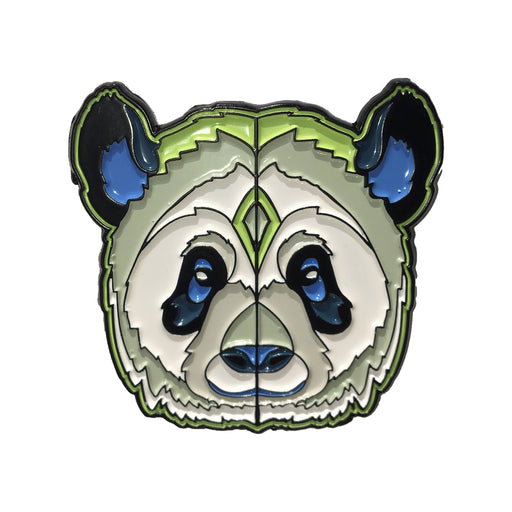 Panda Bear Stylized Enamel Pin - Stylized Enamel Pin - Blueplanetjewelry.com