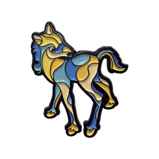 Foal Stylized Enamel Pin - Stylized Enamel Pin - Blueplanetjewelry.com