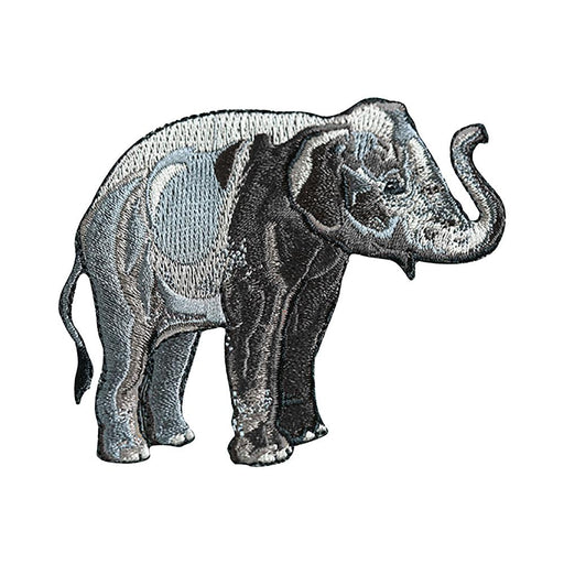 Asian Elephant Calf Patch - Embroidered Patch - Blueplanetjewelry.com