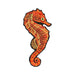 Seahorse Patch - Embroidered Patch - Blueplanetjewelry.com