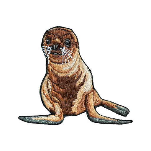 Sea Lion Pup Patch - Embroidered Patch - Blueplanetjewelry.com