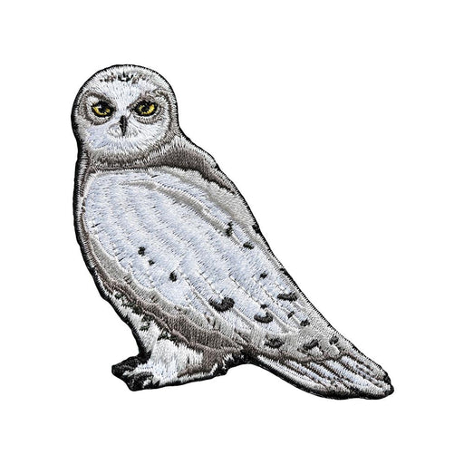 Snowy Owl Patch - Embroidered Patch - Blueplanetjewelry.com