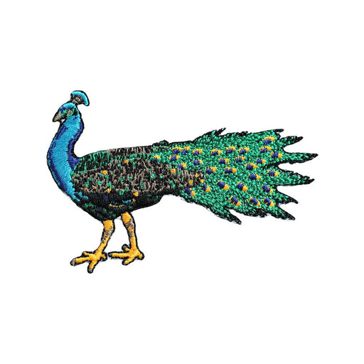 Peacock Patch - Embroidered Patch - Blueplanetjewelry.com