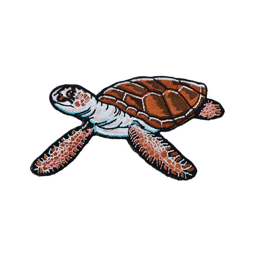 Hawksbill Turtle Patch - Embroidered Patch - Blueplanetjewelry.com