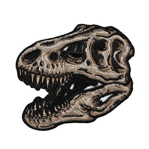 Tyrannosaurus Skull Patch - Embroidered Patch - Blueplanetjewelry.com