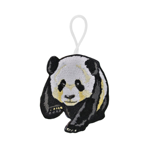 Panda Cub Embroidered Ornament - Embroidered Ornament - Blueplanetjewelry.com