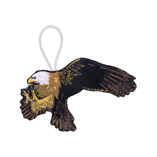 Eagle Embroidered Ornament - Embroidered Ornament - Blueplanetjewelry.com