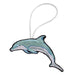 Dolphin Jumping Embroidered Ornament - Embroidered Ornament - Blueplanetjewelry.com