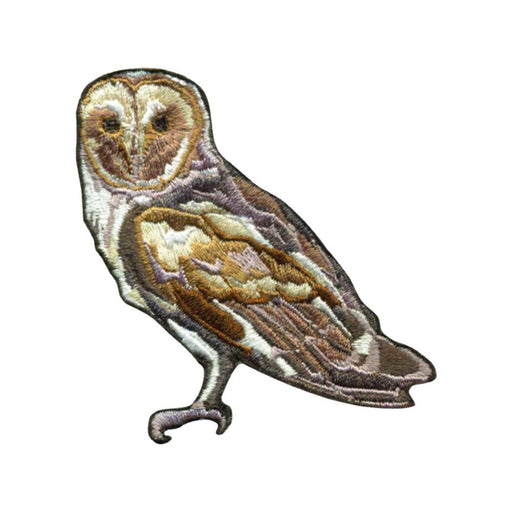 Barn Owl Patch - Embroidered Patch - Blueplanetjewelry.com